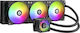 Enermax 360 AIO Water Cooling CPU With 3 120mm Fans And ARGB Lighting