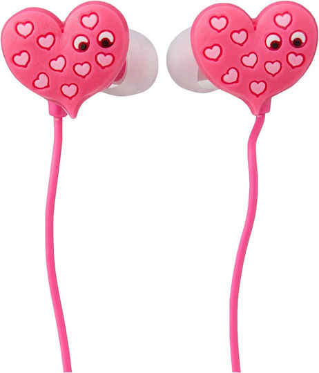 Tinc Ακουστικά Ψείρες In Ear Mallo Heart Ροζ