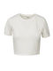 Guess Women's Crop T-shirt White
