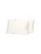 Sunshine Cotton Feelings 100 Σετ Μαξιλαροθήκες με Φάσα 100 White 50x70εκ.