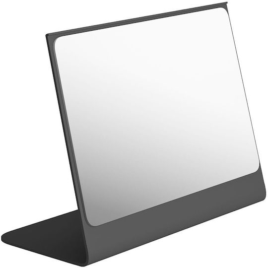 Pam & Co Καθρέπτης Μακιγιάζ Επιτραπέζιος 10x18cm Γκρι