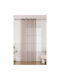 Viokarpet Vorhang mit Grommets Seraina Beige 140x285cm