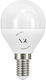 VK Lighting Λάμπα LED 9W για Ντουί E14 Θερμό Λευκό 810lm