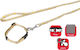 Karlie Dog Leash/Lead Strap in Brown color 1m