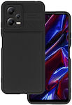 Powertech Camera Protected Back Cover Σιλικόνης Ανθεκτικό Μαύρο (Redmi Note 12 5G)