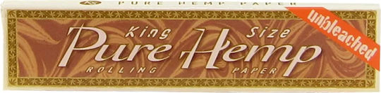 Pure Hemp Χαρτάκια Στριφτού Τσιγάρου King Size 33 φύλλα 1τμχ