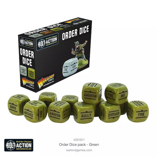 Warlord Games Bolt Action Bolt Action Orders Dice