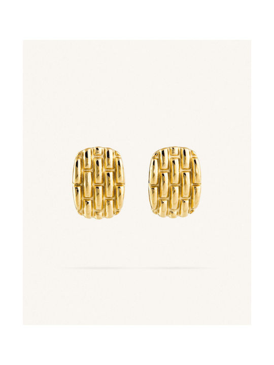 StanStefan Earrings made of Steel Gold Plated