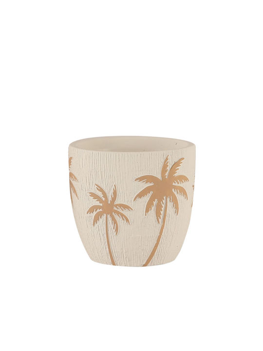 Marhome Pot Beige 14x14x13cm