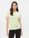 Calvin Klein Monologo Damen T-Shirt Green.