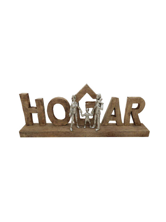 DKD Home Decor Figură Decorativă din Metal 55x7.5x21cm 1buc