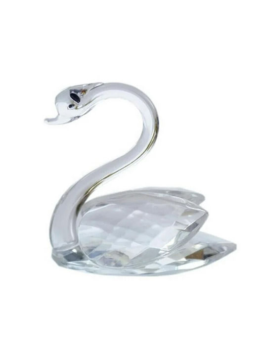 ForHome Декоративен Swan от Crystal 11x7.5x11см 1бр