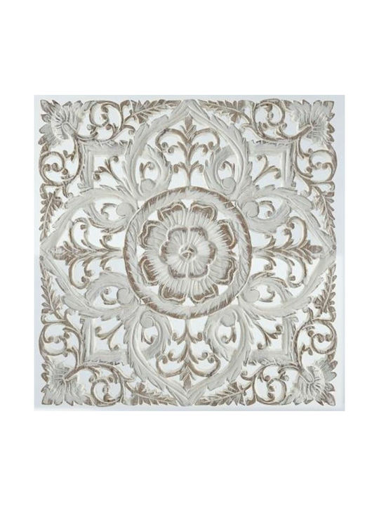 DKD Home Decor Дървени Wall Ornament 60x2x60см