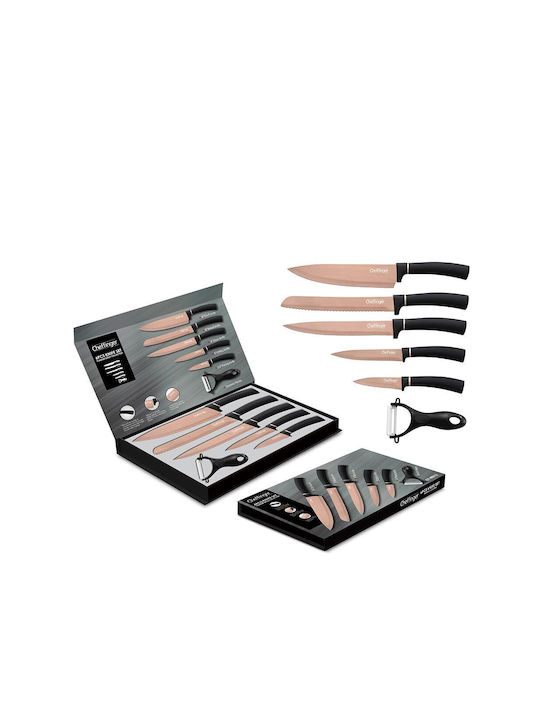 Cheffinger Set Cuțite din Oțel Inoxidabil MB12 6buc