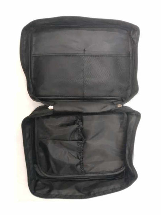 Toiletry Bag in Black color 16cm