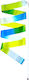 Athlopaidia Rhythmische Gymnastikband 6m Grün