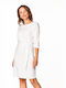 Tessita Midi Dress White