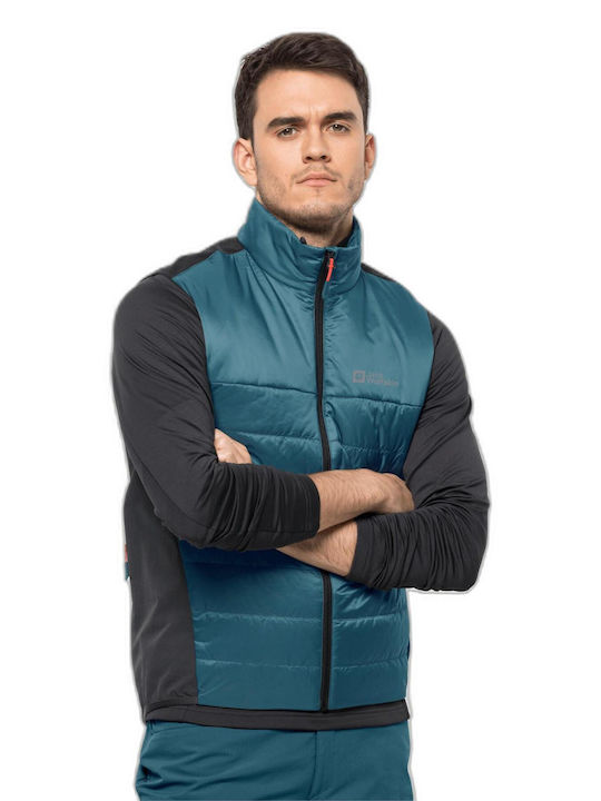Jack Wolfskin Αμάνικο Μπουφάν Blue Coral