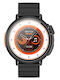 Hoco Y18 Smartwatch με Παλμογράφο (Μαύρο)