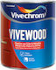 Vivechrom Ripolin Vivewood 0.7лт Бял Блестящ