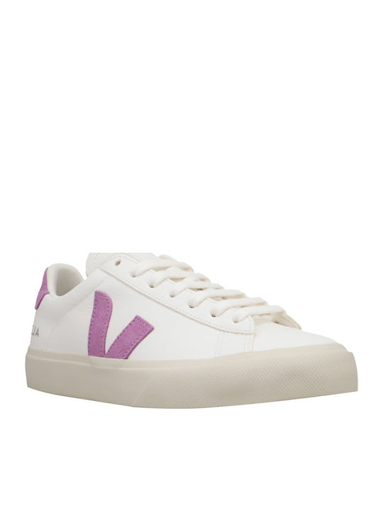Veja Campo Chromefree Γυναικεία Sneakers Λευκά