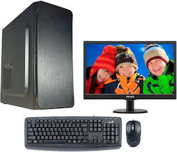 Smart PC Office Assistant Desktop PC (Pentium Dual Core-G5400/4GB DDR4/1TB HDD/Fără OS)