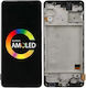 Οθόνη OLED Oled με Μηχανισμό Αφής και Πλαίσιο για Galaxy M31s (Μαύρο)