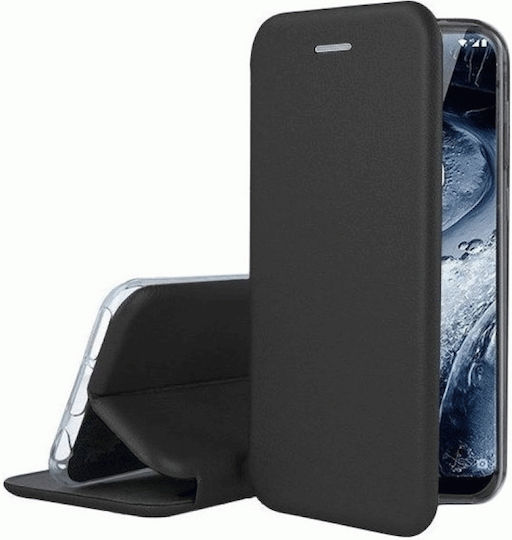 Smart Magnet Elegance Книга Изкуствена кожа Черен (Xiaomi Mi 8 Lite)