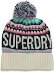 Superdry Fairisle Beanie Γυναικείος Σκούφος Πλε...