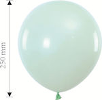 Set of 20 Balloons Latex Green