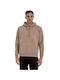 Hoodie with Camel Colour