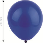 Set 8 Ballons Latex Blau