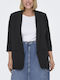 Only Lung Blazer pentru femei Sacou Black