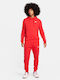 Club Fleece Sweatpants Set mit Elastik Rot