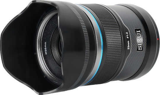Sirui Crop Kameraobjektiv Sniper 23mm f/1.2 Autofocus Weitwinkel für Fujifilm X Mount Black