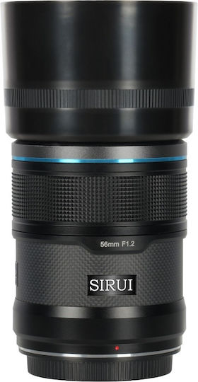 Sirui Crop Camera Lens Sniper 56mm f/1.2 Autofocus Telephoto for Fujifilm X Mount Black