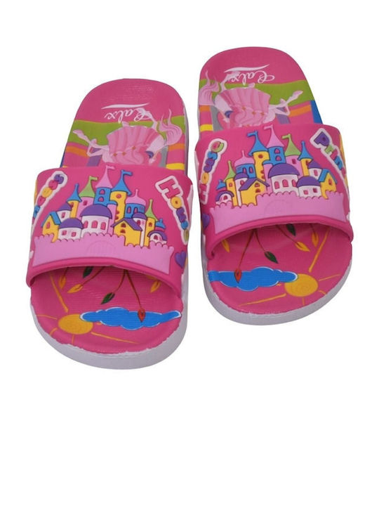 Kids' Slides Fuchsia