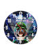 Koupakoupa Kinder Wanduhr Luigi's Mansion Hölzernes 30εκ.