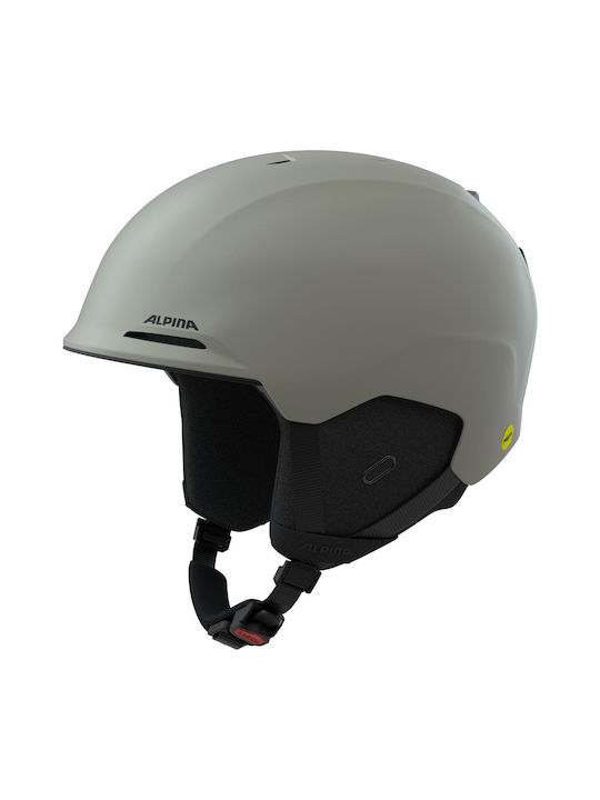 Alpina Kroon Ski & Snowboard Helm in Gray Farbe