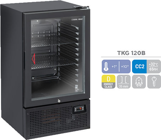 Cool Head Tkg Single Back Bar Refrigerator 88lt