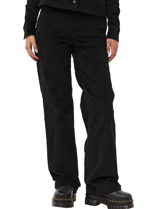 Halleyville Women's Fabric Trousers BLK/BLACK