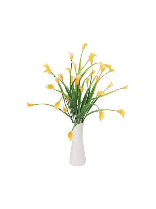 Artificial Plant Kalla Yellow 32cm