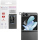Volte-Tel Glass Cover Camera Protection Tempered Glass Black for the Samsung Z Flip 5 5G