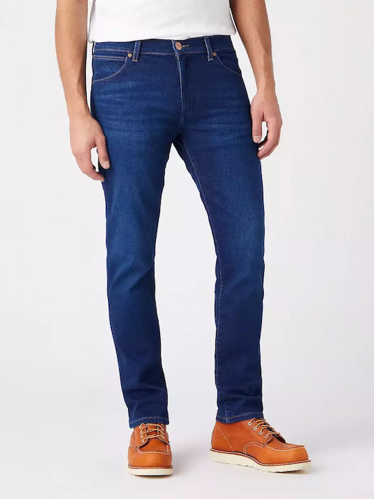 Wrangler Larston Men's Jeans Pants Blue