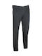 Men's Elastic Jeans Pants with Regular Fit Black