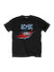 Rock Off Tricou AC/DC Negru Bumbac
