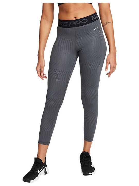 nike pro training leggings in grey