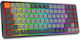 Redragon K652 Pro Ασύρματο Gaming Μηχανικό Πληκτρολόγιο 75% με Custom Red διακόπτες και RGB φωτισμό (Αγγλικό US)