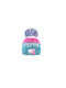 Kids Beanie Knitted Turquoise