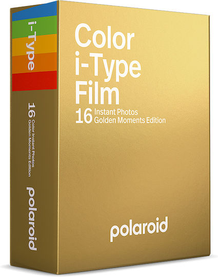 Polaroid Color i-Type Instant Film (16 Exposures) Golden Moments Edition